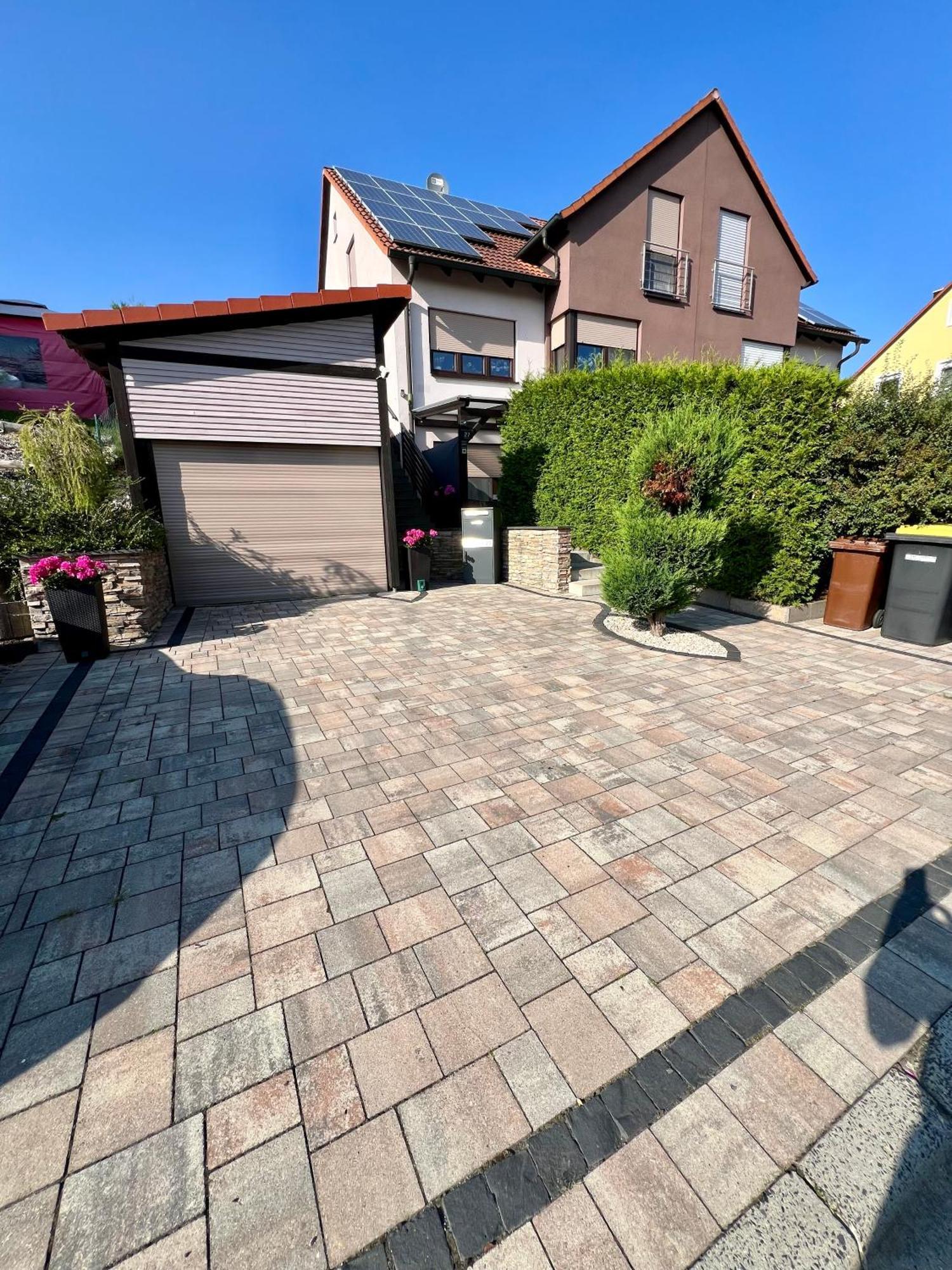 Apartment -Amalia- Mit Klimaanlage & Ueberdachte Terrasse Ergersheim Luaran gambar